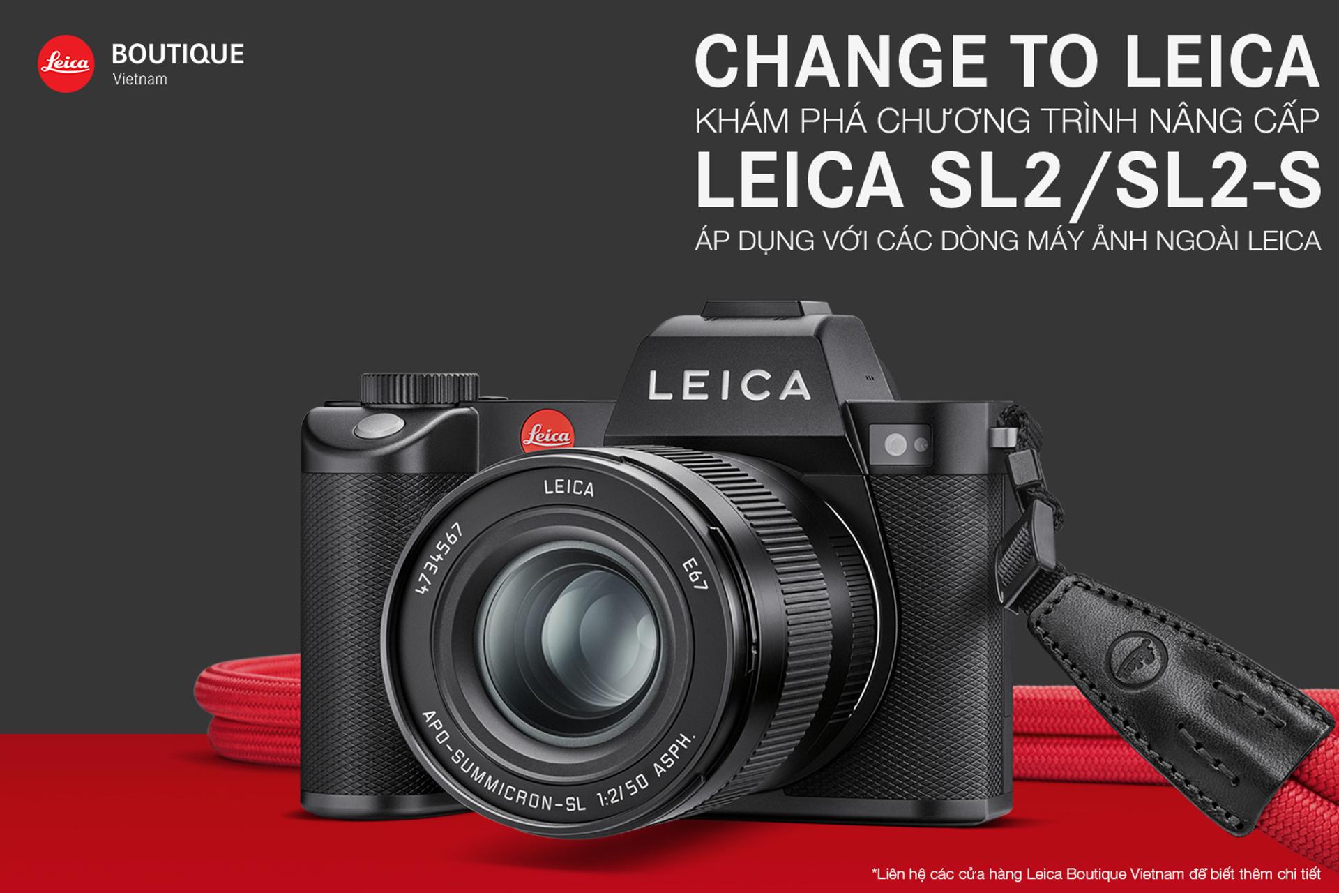 CHANGE TO LEICA | LEICA SL2 TRADE-IN PROMOTION