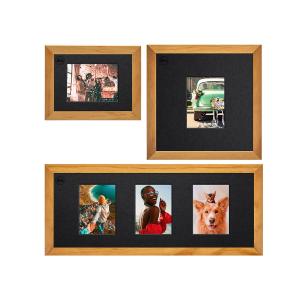 Leica Sofort Picture Frame Set, Pine, Natural